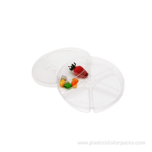 6 Compartment Nuts Sushi Food Blister Packaging Tray